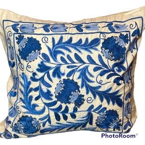 suzani textile  style pillow cover